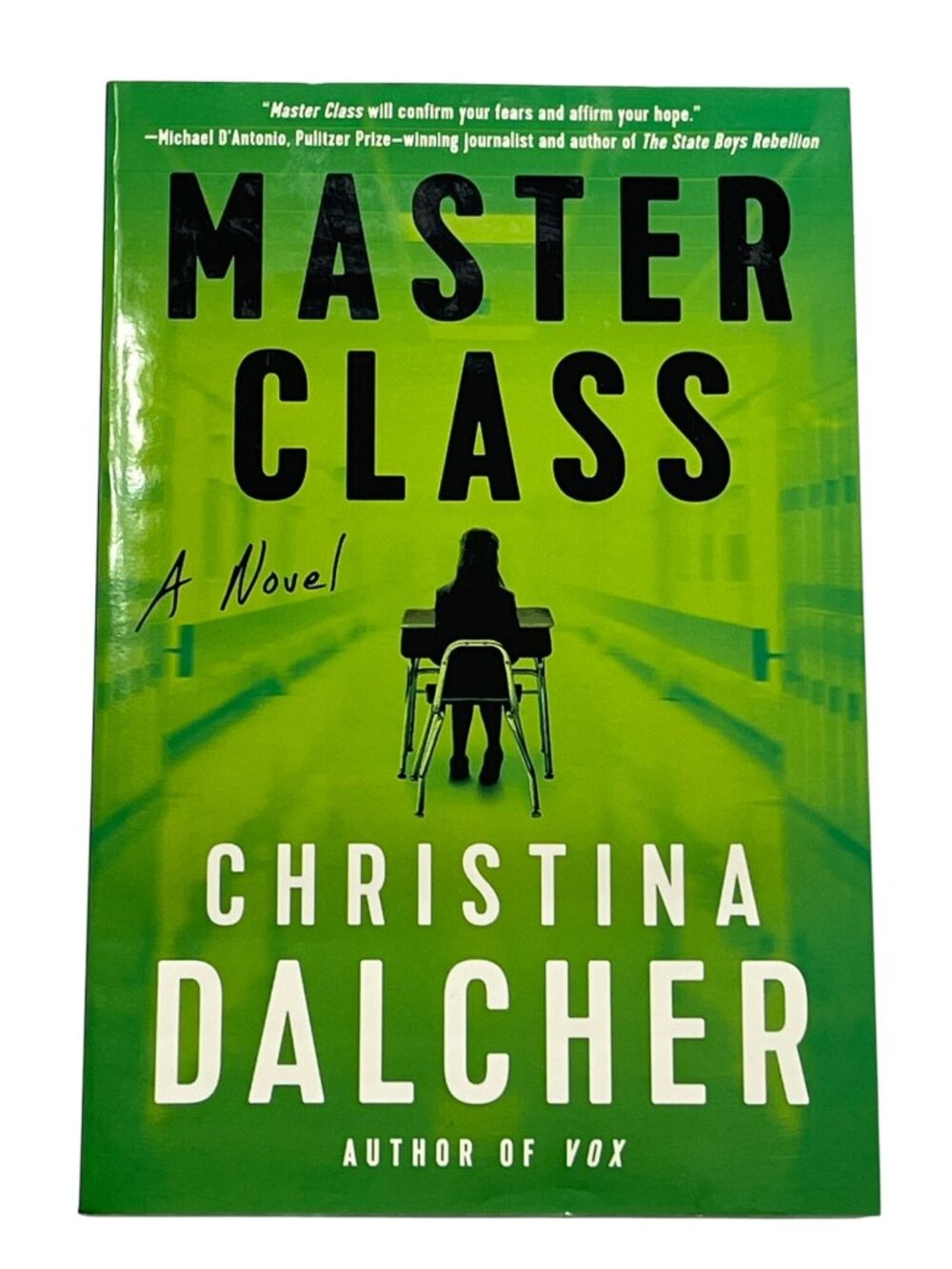 Master Class Christina Dalcher Book Dystopian Fiction Novel New Paperback